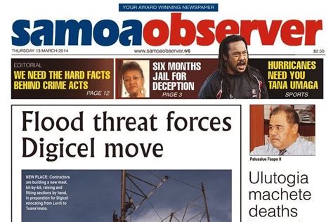 Samoa Observer .